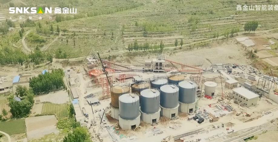 山東輝泰礦業(yè)1000TPH砂石骨料生產(chǎn)線?。?！